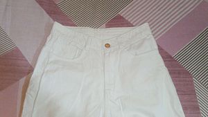 Wide Leg white pants