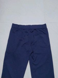 Navy Blue Casual Dress Pants
