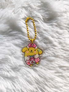Sanrio Pompom Purin Keychain