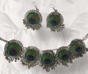 Peacock Jewelry Set
