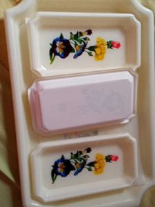 Plastic Trai Dry Fruit Guest Surving Food Kicthen