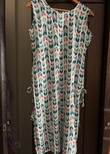 Multicolour Rayon Kurta