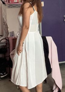 White Sundress with Tie Waist