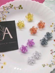 Flower Hair Clips