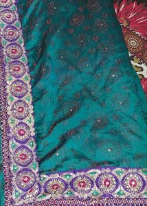 Heavy Border Ethnic saree