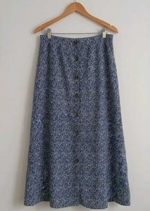 Floral Print Skirt