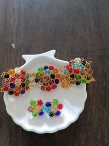 Colorful Jewelry Set choker