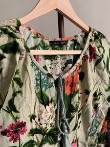 Green Tropical Dress