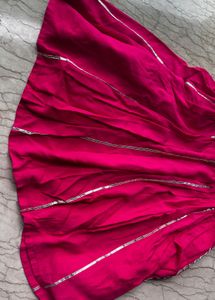 Pink Embellished Kurti