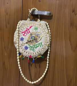 Radha Krishna Sling Bag