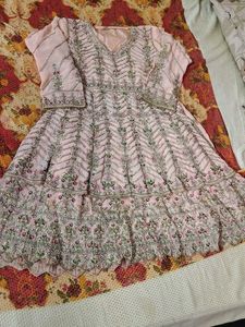 HEAVY PEPLUM LEHENGA WITH DUPATTA