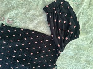 ONLY polka dots cropped top