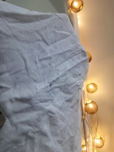 Pure Cotton - Thick White Korean Crop Top