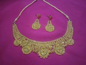 Gold Plated Jewellery Set