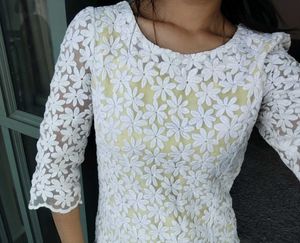 Daisy Embroidered Dress