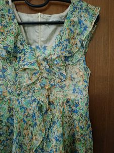 Flouncy Ruffle Dress