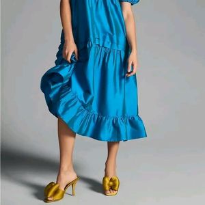 Puffy Sleeves Dress 👗