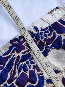 Floral Brocade Short A-Line Dress