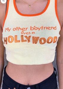 Hollywood Boyfriend Crop Top