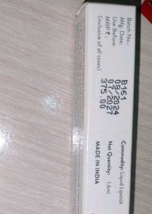 MyGlamm LIT Liquid Matte Lipstick