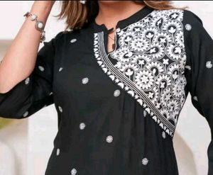 Elegant Black Kurta Set