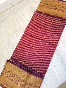 Elegant Purple Soft Banarasi Silk Saree