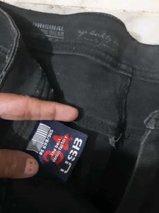 Black Denim Jeans
