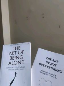 Combo The Art of Being Alone & Not Overthinking
