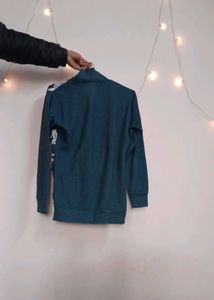 Floral Print Sweatshirt