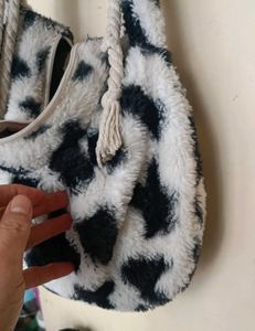 Cow Print Handbag condition good