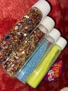 Glitters And A Badge