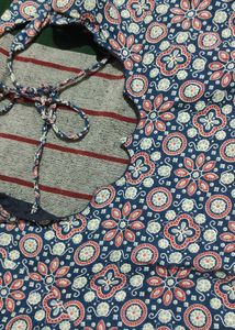 Pure cotton Floral printed Kurta set Totally new