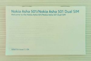 Nokia Asha 501 Dual Sim (Working Condition)
