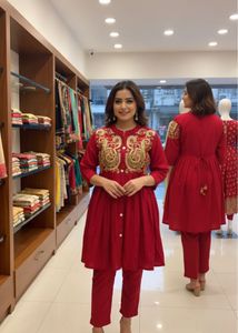 Elegant Cord set rose colour fir every size