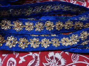 Blue And Golden Lace