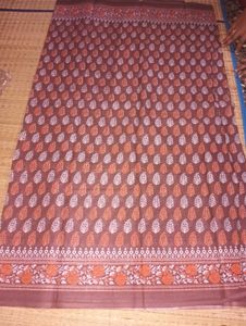 New Cotton saree Without Blouse