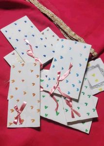 Heart Print Gift Card Holders