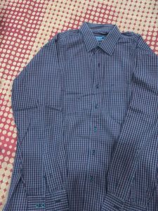 Black N Red Small Checks Shirt