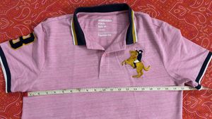 Giordano Pink Polo T-Shirt - Size M