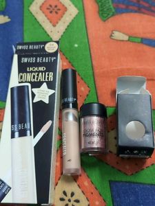 Swiss Beauty Liquid Concealer And Loose Foil