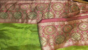 Green Pattu Type Saree