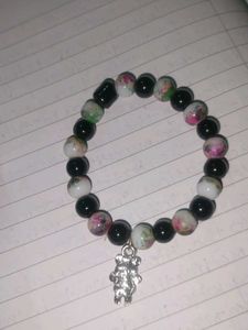 Adorable Beaded Bracelet with Mini Panda Charm 🐼✨