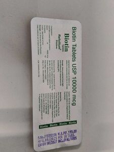 Refollium Biotin Tablets for Hair, Skin &amp; Nails