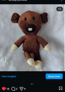 Mr.Bean Teddy Plushies Imported