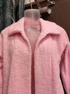 Pink Soft Cardigan Coat