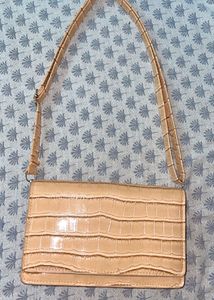 Beige Handbag