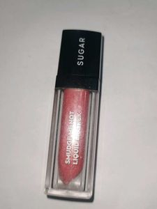 sugar Brand lipstick peach colour..