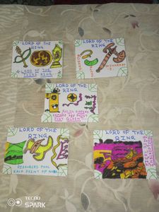 LORD OF THE RING. VIP CARDS.
