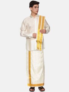 Lungi style Getup - South Indian Look