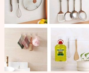 10pcs Self Adhesive Hooks